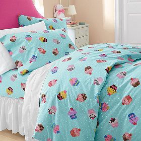 . Cupcake Room Decor, Cupcake Bedroom, Percale Bedding, Kids Duvet, Cupcake Decor, Full Bedding Sets, The Company Store, Girl Beds, Comforter Cover