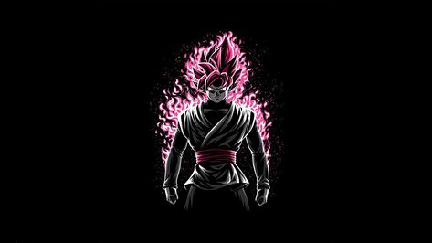 Goku Rose Images Hd, Black Rose Dragon, Rose Dragon, Z Wallpaper, Goku Wallpaper, Black Goku, Anime Wall, Pink Dragon, Samsung S8