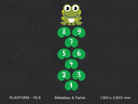 playground markings games; playground games for kids; outdoor play; math games; school yard games; educational games; asphalt games; interactive games; road markings signs; road traffic signs; turtle games; crocodile games; hopscotch game Asphalt Games, Yard Games For Kids, Hopscotch Game, Turtle Games, Playground Markings, Playground Painting, Outdoor Yard Games, Play Math, Road Markings