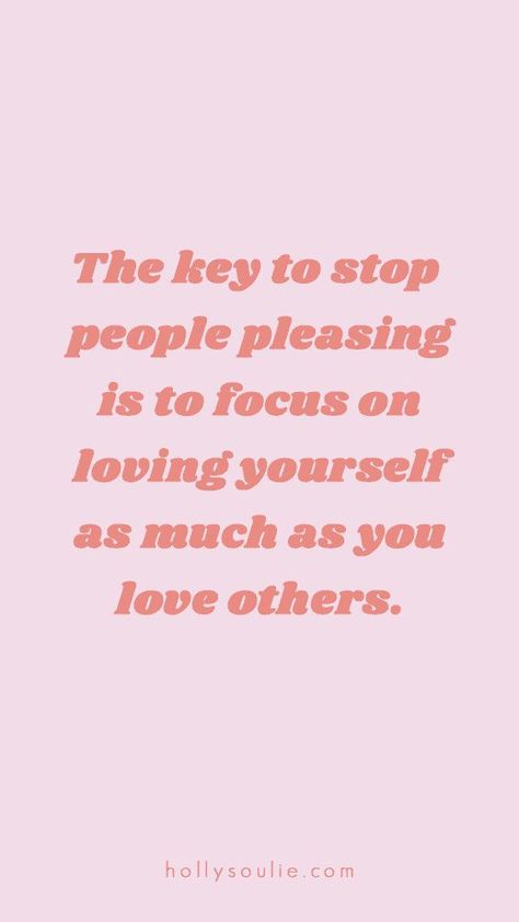 I've always struggled with people pleasing. But when I see it as a bad habit to break, it makes me feel ashamed when I try to please. Instead of seeing it as a horrible habit to break, I've changed my mindset toward focusing on loving myself more. And it totally helps! Here are 3 self-love tips for people pleasers. #peoplepleasing #peoplepleasers Quotes For People Pleasers, I Love Myself More, People Pleaser Affirmations, How To Stop Being A People Pleaser, People Pleaser Boundaries, Healing Codependency, July Goals, Pathological People Pleaser, Memes About Loving Yourself