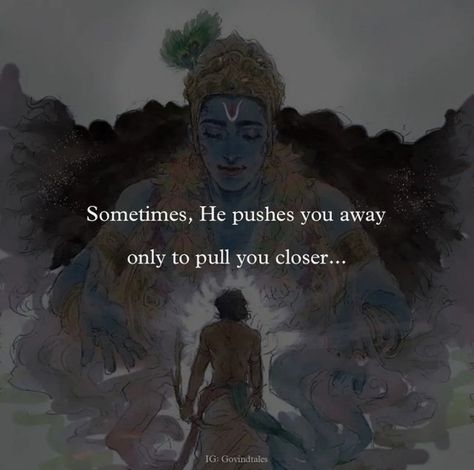 Hinduism Quotes, Goddess Quotes, Sanskrit Quotes, Krishna Mantra, Words That Describe Feelings, Radha Krishna Quotes, Gita Quotes, Krishna Book, Radha Krishna Love Quotes