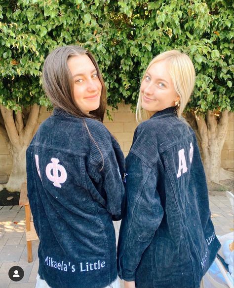 Sorority Jackets Letters, Sorority Jackets, Letters Ideas, Letter Jacket, Sorority Letters, Big Little, Sorority, Rain Jacket