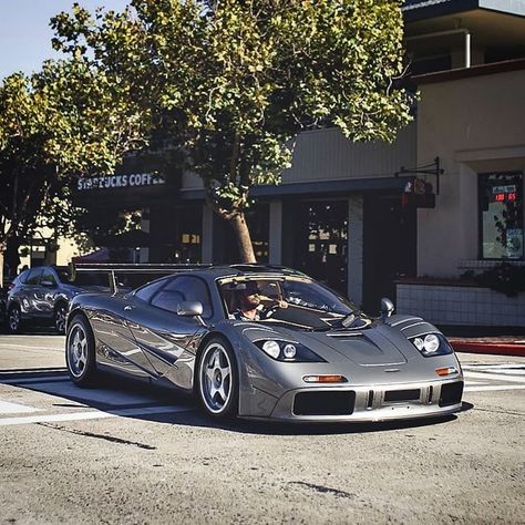 revOFF - Dare to be loud. on Instagram: “How can we not post one of the stars at Monterey this week driving down the road. Here is the  #Holygrail #MclarenF1 . Follow us: @revoff .…” Monterey Car Week, Motorsport Photography, Classic Mercedes, Mclaren F1, Racing Driver, Car Garage, Monterey, How Can, Vintage Cars