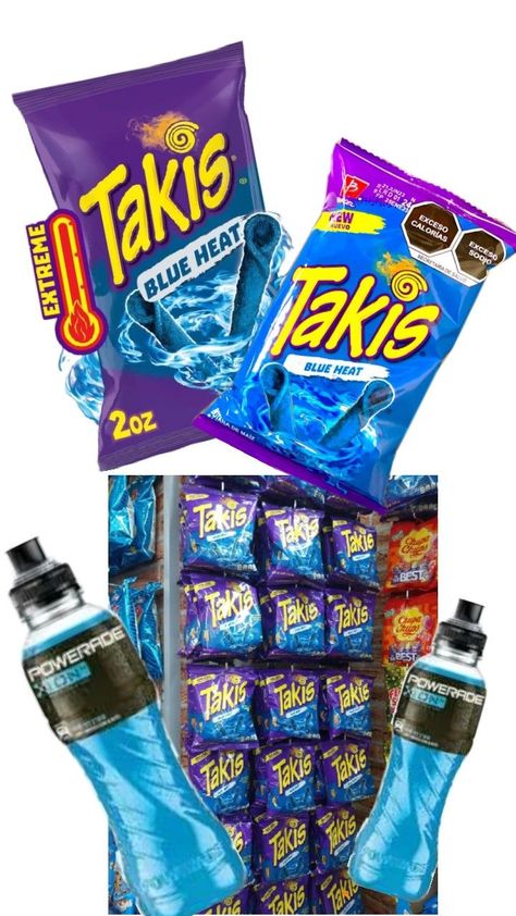 Takis🫦💙 Chips, Heat, Blue