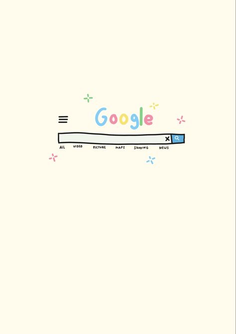 Blank Google Search Template, Google Template Aesthetic, Search Bar Aesthetic, Google Search Template Wallpaper, Google Bar, Birthday Edits, Page Background Design, Positivity Notes, Colorful Journal