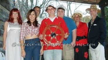 Gillian's island group costume Homemade Group Halloween Costumes, Group Halloween Costume Ideas, Gilligans Island, Gilligan’s Island, Ship Wreck, Clever Costumes, Halloween Breakfast, Holiday Party Themes, Homemade Costume