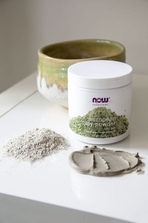 European clay powder is a natural mineral silicate that can be combined with water to create a natural, skin-toning clay mask. Ideal for most skin types, European clay powder helps draw out impurities and unwanted debris from the skin, making pores less noticeable and improving overall skin tone. Face Mask Aesthetic, Mask Aesthetic, Diy Essential Oils, Clay Mask, Clay Masks, Natural Minerals, The Skin, Facial Cleanser, Natural Skin