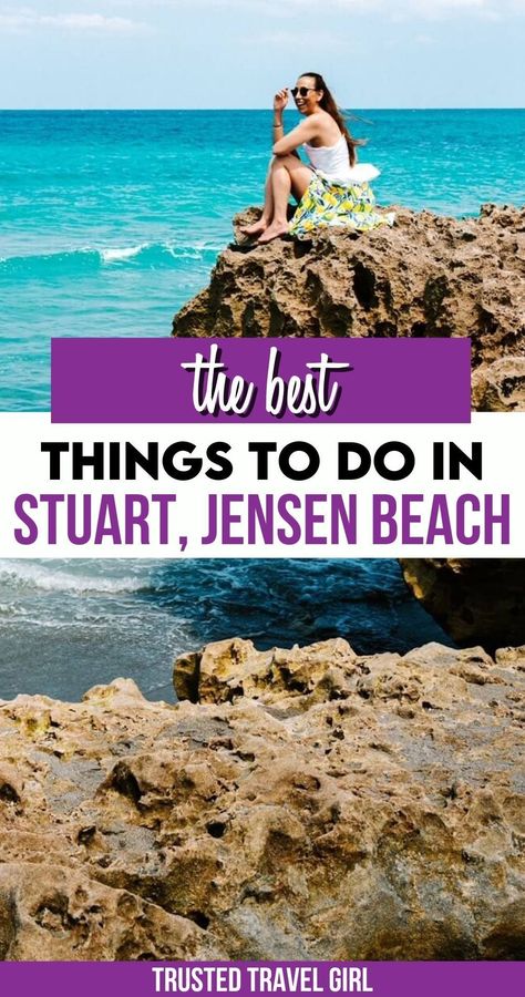 The Best Things to do in Stuart, Jensen Beach. Whether you’re planning a day trip from Miami, or if you’re looking for a quiet getaway, here are some of the best things to do in Stuart, Jensen Beach, and Martin County, Florida. things to do in jensen beach florida | jensen beach florida things to do | things to do in stuart fl | stuart florida things to do | things to do in martin county florida | florida travel | visit florida | Jensen Beach Florida Things To Do, Stuart Florida Things To Do, Port St Lucie Florida Things To Do, Hutchinson Island Florida, Sebastian Florida, Vacation Views, Jensen Beach Florida, Port St Lucie Florida, Southern Florida