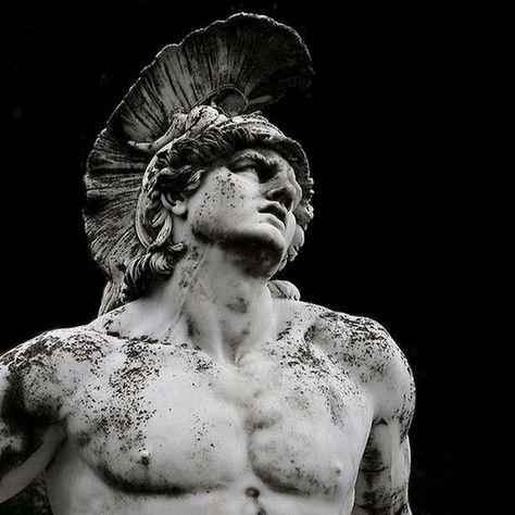 Achilles was a hero in Greek mythology and one of the main characters that participated in the Trojan War. He was also the protagonist of Homer’... Ancient Greece Aesthetic, Greek Mythology Statue, Greece Mythology, Ancient Greek Sculpture, Greek Tragedy, Achilles And Patroclus, Classic Sculpture, Greek Statues, Greek Tattoos