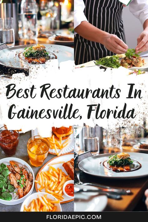 Restaurants In Gainesville Top 10 Restaurants, Gainesville Florida, Florida Restaurants, Top Restaurants, University Of Florida, Best Restaurants, Summer Vacation, Family Travel, Places To Go