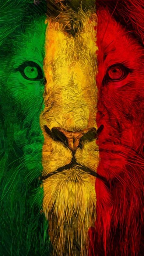 The History Of The Rastafari Religion & Movement The Flag, Lion, Flag, Yellow, Green, Red