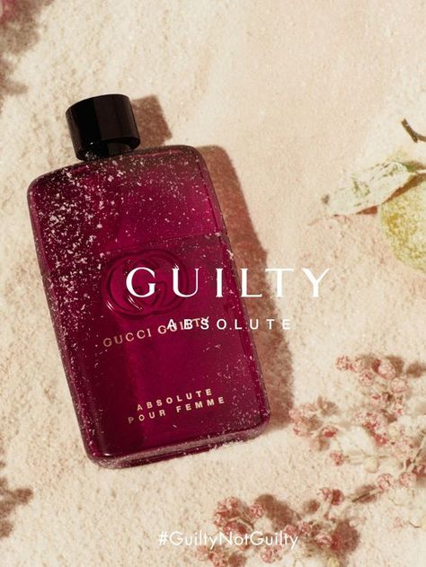 #productphotography #gucci #parfum #women #sand Gucci Guilty Absolute, Gucci Fragrance, How To Freeze Blackberries, Frozen Rose, Gucci Guilty, Patchouli Oil, Buy Gucci, Signature Scent, Women Perfume