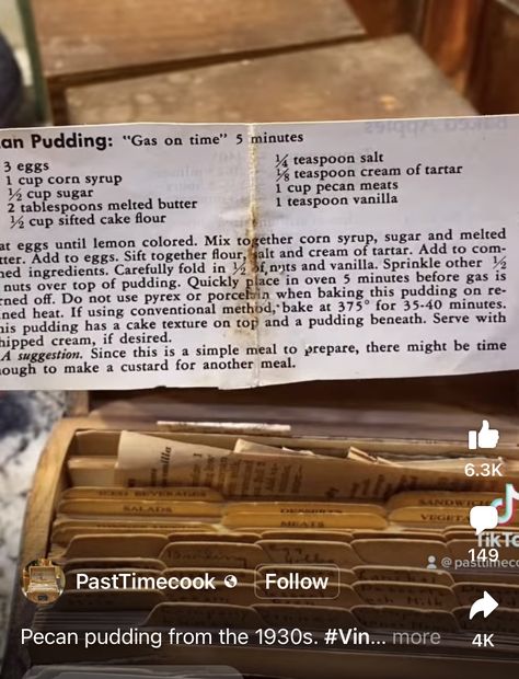 Pecan Pudding Recipe, Pecan Pie Pudding Recipe, Pecan Pudding Dessert, Pecan Pudding From The 1930’s, Pecan Pie Pudding, Pecan Pudding, Pudding Rice, Pecan Desserts Recipes, Cheap Desserts