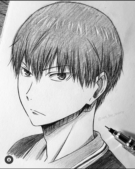 Haikyuu Drawing Kageyama, Kageyama Drawing Sketch, Anime Sketch Haikyuu, Haikyuu Sketch Pencil, Haikyuu Drawing Sketch, Kageyama Drawing, Drawing Haikyuu, Haikyuu Sketch, Haikyuu Drawing