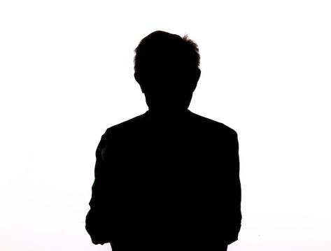 Photo black silhouette of a man on a whi... | Premium Photo #Freepik #photo #man-back #person-back #male #person-standing Person Shadow, Man Shadow, Male Silhouette, Shadow Person, White Backround, Silhouette Of A Man, Man Silhouette, Silhouette Pictures, Graphic Shapes Design