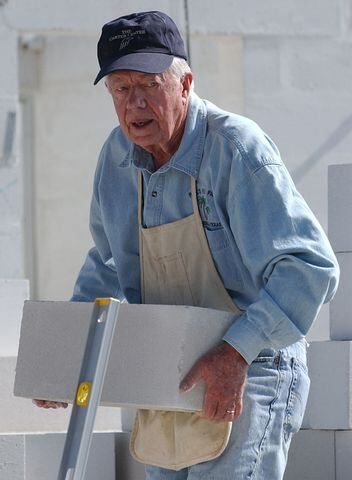 5 things to know about Jimmy Carter and his role with Habitat for Humanity The Carter, Work Project, Garth Brooks, Jimmy Carter, Fashion Landscape, Chosen Family, Habitat For Humanity, Welcome To The Family, Special Occasion Outfits