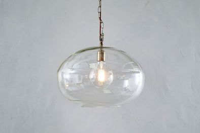 Large Round Pendant Light, Glass Light Shades, Round Pendant Light, Cluster Pendant Lighting, Kitchen Ceiling Lights, Glass Light, Brass Fittings, Ceiling Rose, Glass Pendant Light