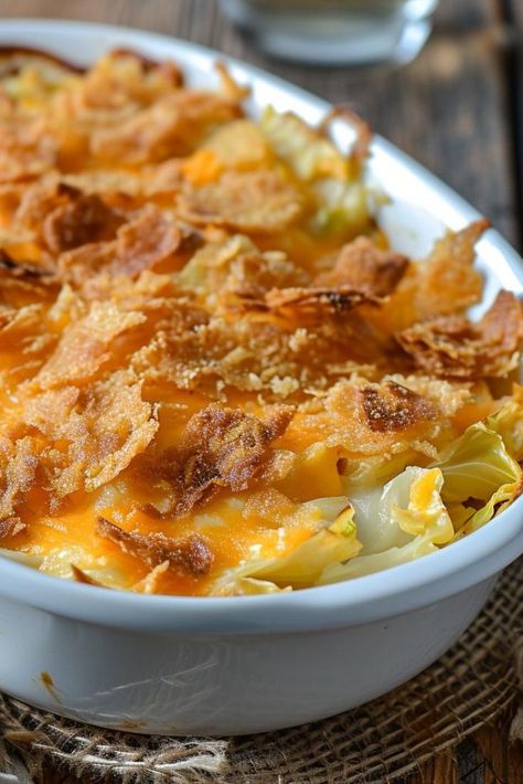 Irresistible Brenda Gantt Cabbage Casserole Recipe Cabbage As A Side Dish, Turkey Cabbage Casserole, Cabbage Casserole With Corn Flakes, How To Cook Cabbage Southern Style, Cabbage Casserole Brenda Gantt, Scalloped Cabbage Recipes, Caggabe Recipes, Cabbage Casserole With Ritz Crackers, Brenda Gnatt Recipes