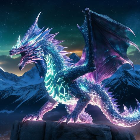 Purple Mythical Creatures, Beautiful Dragons, Galaxy Dragon, Fantasy Au, Aesthetic Objects, Mythical Creatures Fantasy, Dragon Artwork Fantasy, Fantasy Animals, Dragon Series