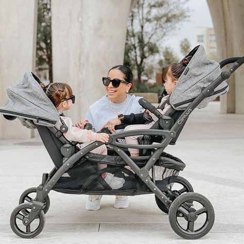 Twin Strollers With Car Seats, Best Twin Strollers, City Select Double Stroller, Double Stroller For Twins, Twin Car, Technical Art, Baby Jogger City Select, Tandem Stroller, Luxury Stroller