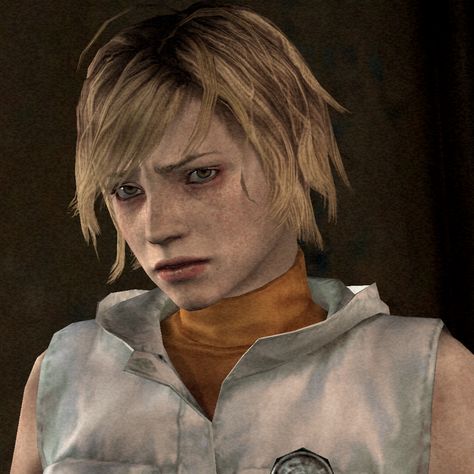 Cheryl Silent Hill, Heather Mason Icon, Silent Hill 3 Heather, Heather Mason Silent Hill, Video Game Icons, Cheryl Mason, Harry Mason, Cool Pfp, Silent Hill Art