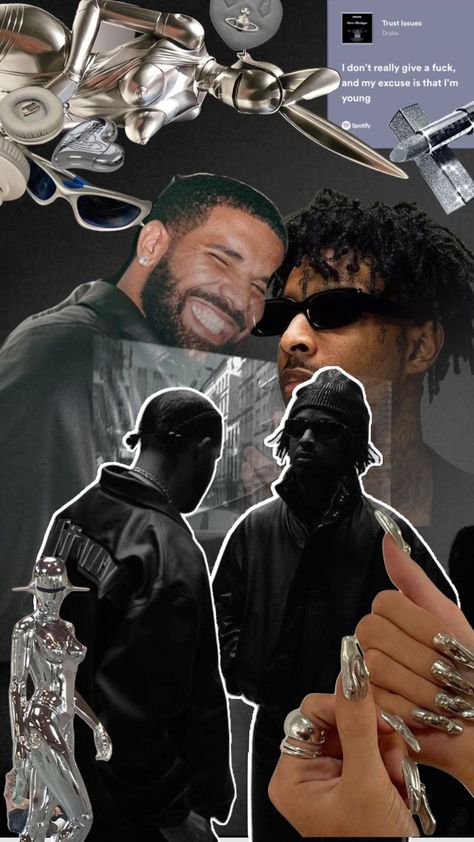 Drake And 21 Savage Aesthetic, Drake And 21 Savage Her Loss, 21 And Drake, Drake And 21 Savage Wallpaper, Her Loss Poster, Her Loss Drake 21 Savage, 21 Savage And Drake, Her Loss Drake, Drake Collage