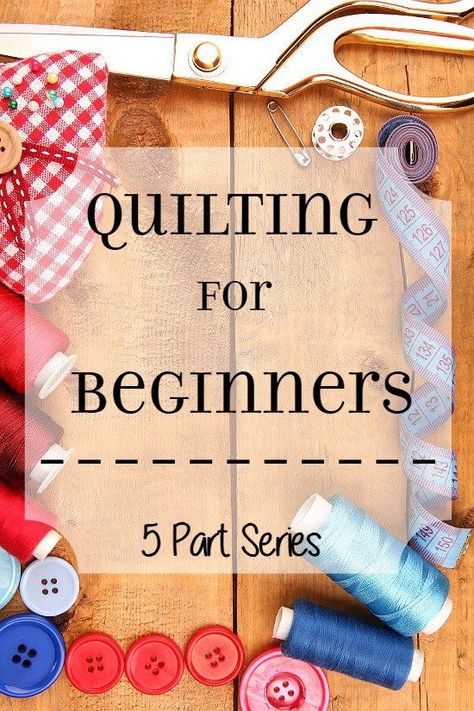 Quilting for Beginners: Make beautiful DIY quilts even if you're a quilting or sewing newbie. A tutorial and tip guide for making a quilt from start to finish. Quilting for Beginners teaches newbies how to quilt from the basics, start to finish. This 5 part series walks you through each step of quilt making. Making A Quilt, Beginning Quilting, How To Quilt, Quilt Tips, Quilt Tutorial, Beginner Sewing Projects Easy, Crazy Quilting, Sewing Quilts, Diy Quilt