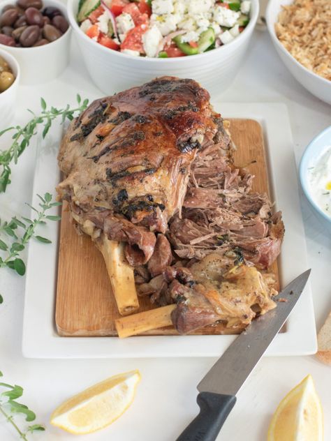 Roasted Lamb Leg, Slow Roasted Lamb, Slow Roast Lamb, Roasted Lamb, Roast Lamb Leg, Lamb Leg, Lamb Shoulder, Leg Of Lamb, Slow Cooked Lamb