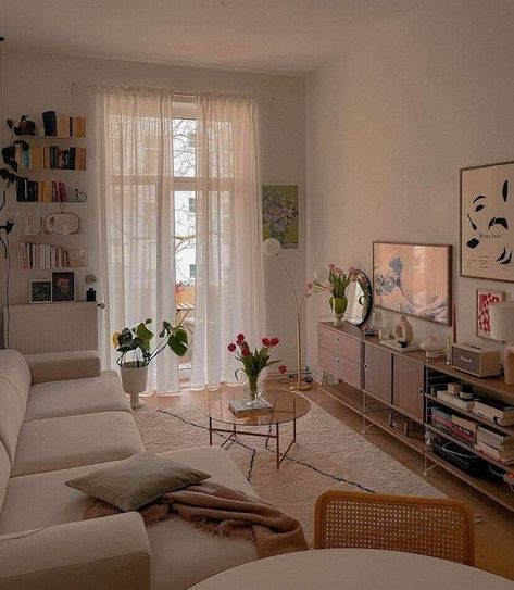 Small Condo Living Room, Small Condo Living, Sunny Living Room, First Apartment Tips, Condo Living Room, Dream Apartment Decor, Future Apartment Decor, Apartment Aesthetic, Small Apartment Decorating