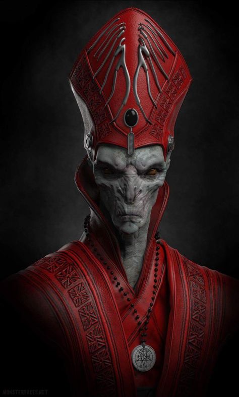 The Evil Alien Leader: GARTHUM Alien Artwork, Alien Character, Arte Alien, Alien Concept, Alien Concept Art, Alien Creatures, Alien Art, Fantasy Monster, Art Contest