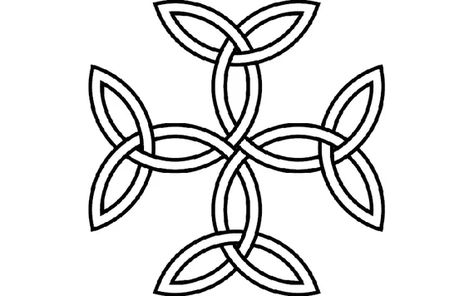 Celtic symbols and their meanings | IrishCentral.com Celtic Symbols And Meanings Scotland, Celtic Knots And Meanings, Welsh Symbols, Celtic Symbols And Meanings, Irish Tattoo, Scottish Symbols, Celtic Braid, Family Symbol, Irish Symbols