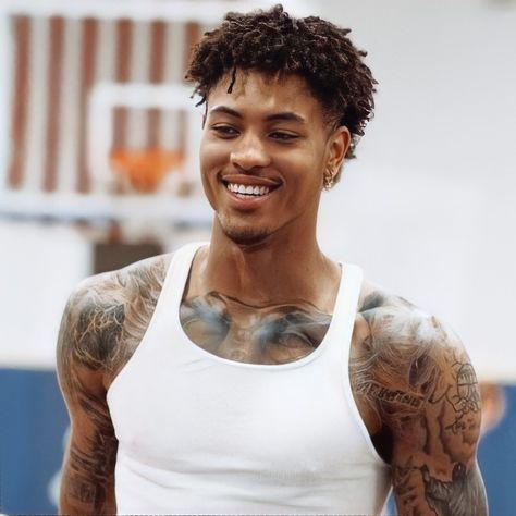 Kelly Oubre Jr, Kelly Oubre, About Tattoo, Basketball Players, Tattoo On, We Heart It, Basketball, Lost, Tattoos