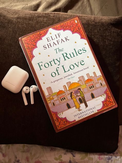 Love Story Novels In English, Forty Rules Of Love Book, Love Story Novels, English Novels Books, Book Snap, Forty Rules Of Love, Novels Books, Dressing Room Decor, English Books