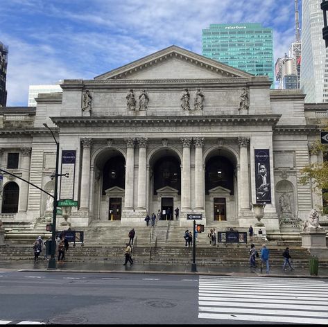 New York Public Library Architecture, New York City Public Library, New York City Library, Brooklyn Library, Ny Library, Nyc Library, Nyc Public Library, New York Library, Summer Writing