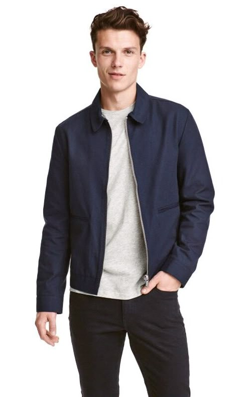 Overshirt Men Outfit, Blue Jacket Outfits Men, Navy Jacket Outfit, Overshirt Men, Mens Smart Casual Outfits, Spring Outfits Men, Men Fashion Casual Shirts, Smart Casual Men, Stylish Men Casual