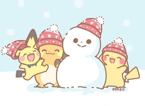 Pichu Pikachu Raichu, Christmas Pokemon, Pikachu Raichu, Pokemon Craft, Wild Pokemon, Cute Pokemon Pictures, Pc Wallpaper, Pokémon Master, Cute Pokemon Wallpaper