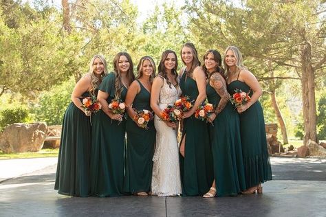 Revelry Green Bridesmaid Dresses, Davids Bridal Juniper Bridesmaid, Davids Bridal Bridesmaid Dresses Green, Azazie Pine Green Bridesmaid Dresses, Azazie Pine, Azazie Jade Bridesmaid Dresses, Dark Green Bridesmaid Dress, Unique Wedding Dresses, Azazie Bridesmaid Dresses