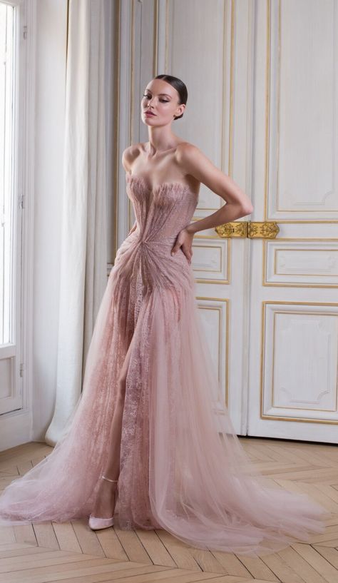 Paolo Sebastian Dresses, Paolo Sebastian Wedding Dress, Pink Runway, Gown Photography, Paolo Sebastian, Draped Gown, Ellie Saab, Drape Gowns, Eid Dresses