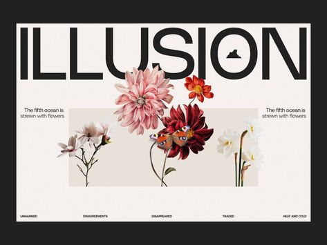 Florist Website, 블로그 디자인, Flower App, Insta Layout, 2024 Poster, Presentation Layout, Typography Layout, Decorative Frame, Creative Company