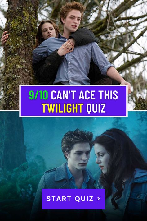 Team Edward or Team Jacob? Dive into the supernatural world of Forks and put your Twilight knowledge to the test. This trivia quiz will challenge you on all things vampires, werewolves, and epic romance. Perfect for fans of the saga who want to relive every thrilling moment! #TwilightTrivia #VampireQuiz #SagaFans Vampire Quiz, Twilight Quiz, Team Edward, Team Jacob, Trivia Quiz, The Supernatural, Forks, Trivia, Supernatural