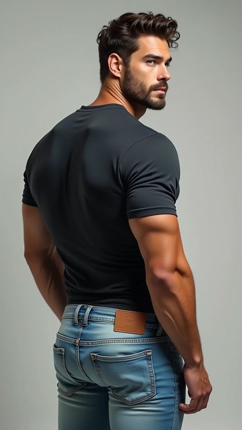 Handsome Masculine Men, Rugged Handsome Men, Large Muscular Men, Stocky Men, Vintage Muscle Men, Man Gear, Handsome Male Models, Suits Men Business, Handsome Older Men