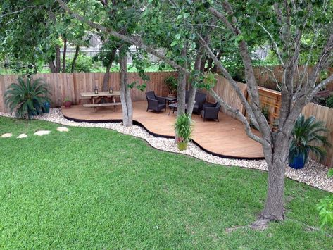 Small Patio Design, Large Backyard Landscaping, Backyard Ideas For Small Yards, Garden Seating Area, Backyard Seating Area, Backyard Seating, Small Backyard Gardens, Landscape Plans, Budget Backyard