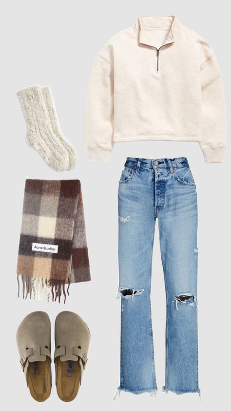 New England Fall Outfits 2023, Fall Fit Inspo Aesthetic, Clothes Fall, Vanilla Outfits, Winter/fall Outfits, New England Winter Outfit, Autumn Clothes Aesthetic, Vanilla Girl Outfits Winter, Fall Outfits Comfy