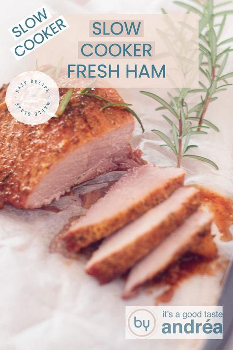 Fresh Ham Recipe, Boneless Ham Recipe, Crockpot Dairy Free, Juicy Ham, Boneless Ham, Ham Roast, Ham Recipes Crockpot, Slow Cooker Ham Recipes, Ham Steak Recipes