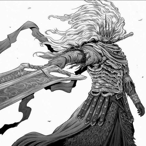 Nameless King, Dark Souls Artwork, Armor Drawing, Dark Fantasy Artwork, Arte Peculiar, Dark Souls 3, Dark Souls Art, The Abyss, 다크 판타지