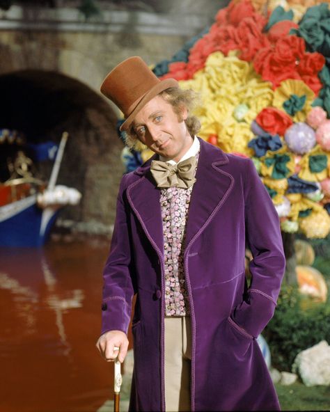 Willy Wonka Gene Wilder Willy Wonka, Terrifying Movies, Willy Wonka Costume, Willie Wonka, Wonka Chocolate Factory, Gene Wilder, Wonka Chocolate, Howard Hughes, Vanilla Fudge