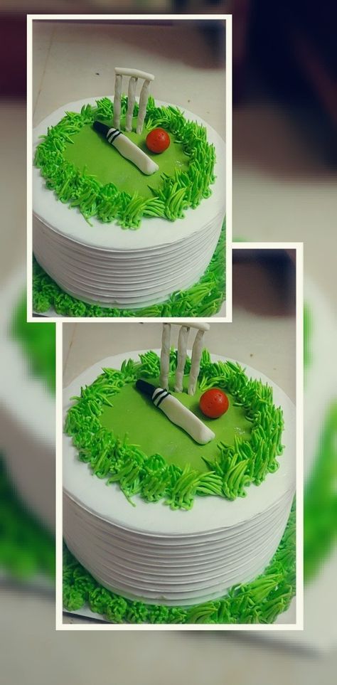 Circle Cake, Green Color Combinations, Cake Craft, Cake Decorating Designs, Bday Cake, Easy Cake, Grasses, Themed Cakes, Green Colors