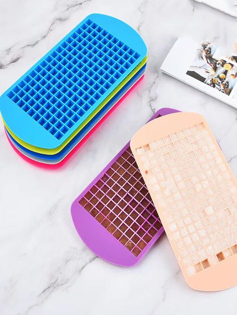 1pc 108 Grids Silicone Ice Cube Tray, Small Ice Maker, DIY Small Ice Cube Mold, Kitchen AccessoriesI discovered amazing products on SHEIN.com, come check them out! Shein Kitchen, Summer Ice Cubes, Cake Gel, Silicone Ice Trays, Honeycomb Shape, Ice Trays, Ice Bars, Silicone Ice Cube Tray, Popsicle Molds