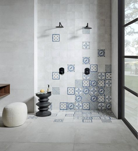 Ideas Para Cuartos, Bathroom Design Layout, Toilet Design, Interior Renovation, Tile Pattern, Construction Materials, Tile Patterns, Wall Tiles, Bathroom Design