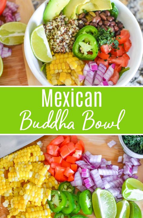 Budda Bowl Recipe, Mexican Buddha Bowl, Budha Bowl, Budha Bowls, Macro Bowl, Buddha Bowl Recipe, Nourish Bowls, Bowl Recipes Easy, Food Thoughts